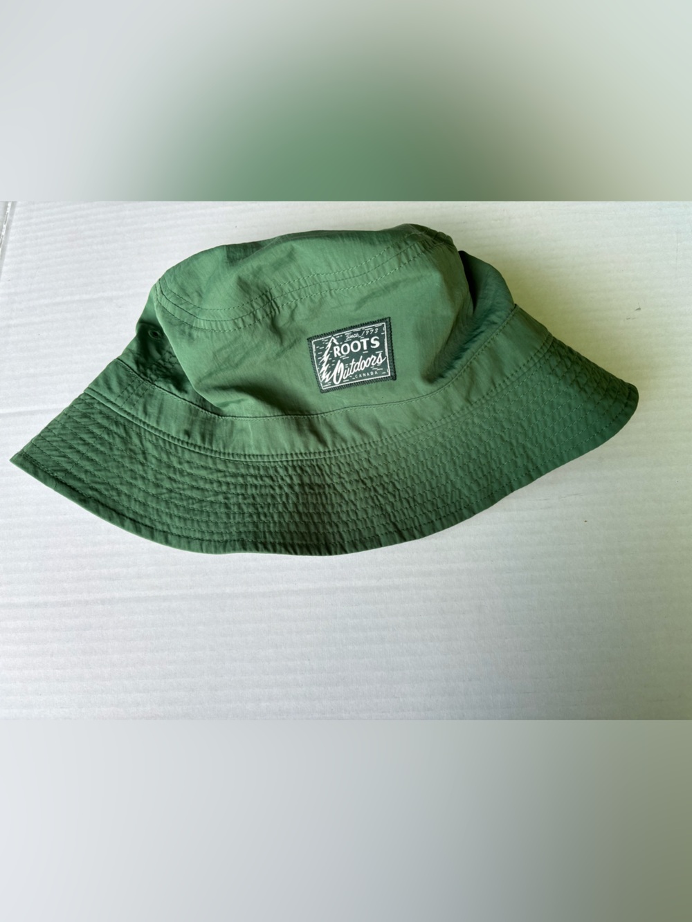 Roots Outdoors Classic Forest Green Bucket Hat One Size Unisex Gorpcore Sun - Picture 8 of 8
